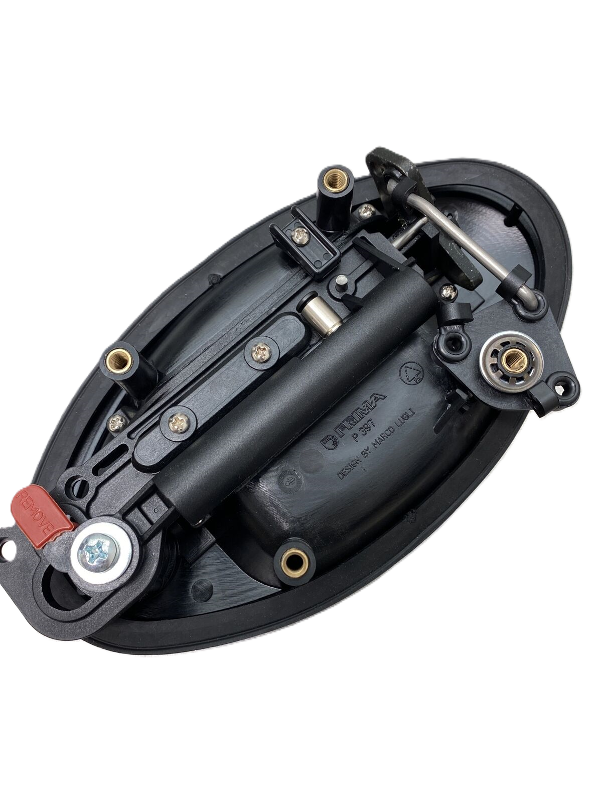 Seitenklappe-Griff  mit ZV VANHOOL