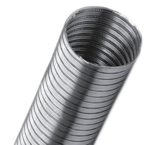 Auspuffflexrohr L:1000mm INOX D.i.:110mm., D.a.:115mm