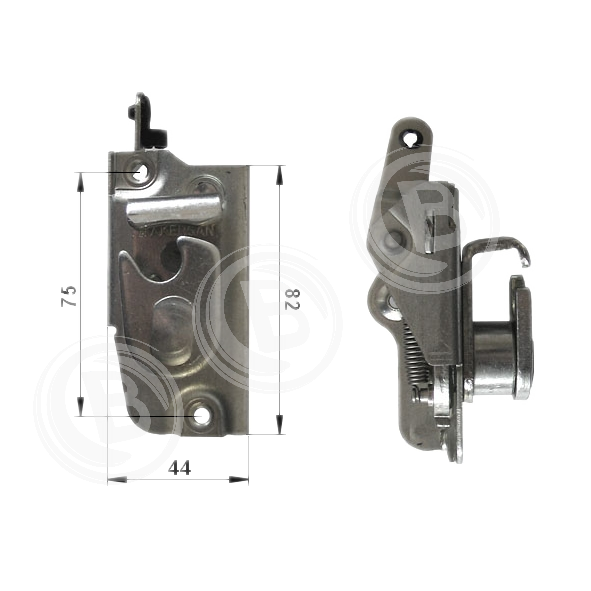 Drehriegelschloss rechts