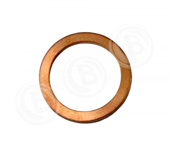 Kupferring  34 X 26 X 2