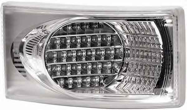 Indicatore grigio LED posteriore sinistro/destro 