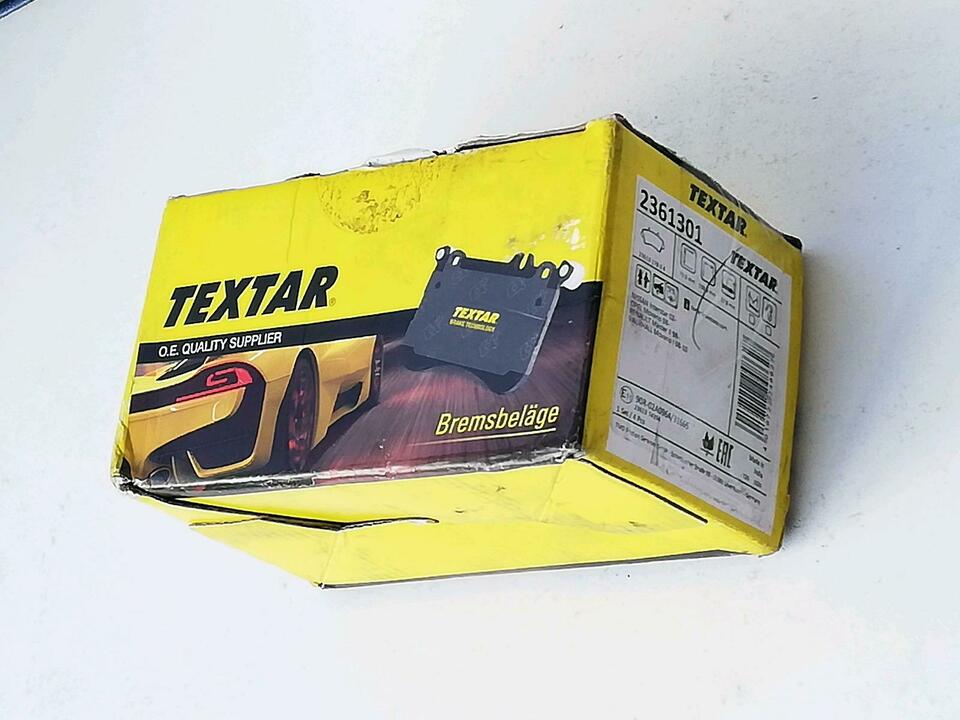 Jeu de plaquettes de frein à disque TEXTAR 2361301 