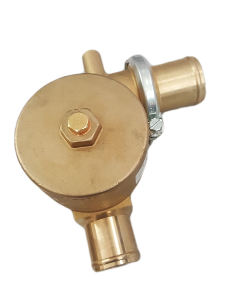 Wasserfilter mit Absperrventil Messing