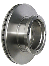 Bremsscheibe mit Polrad 19,5&quot; Hinten 377mm