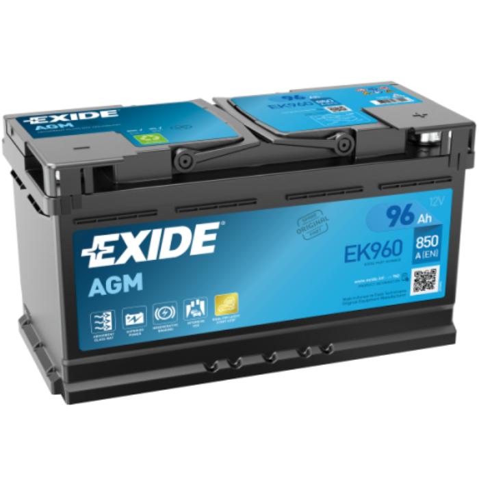 Batteria di avviamento AGM 12V 96AH