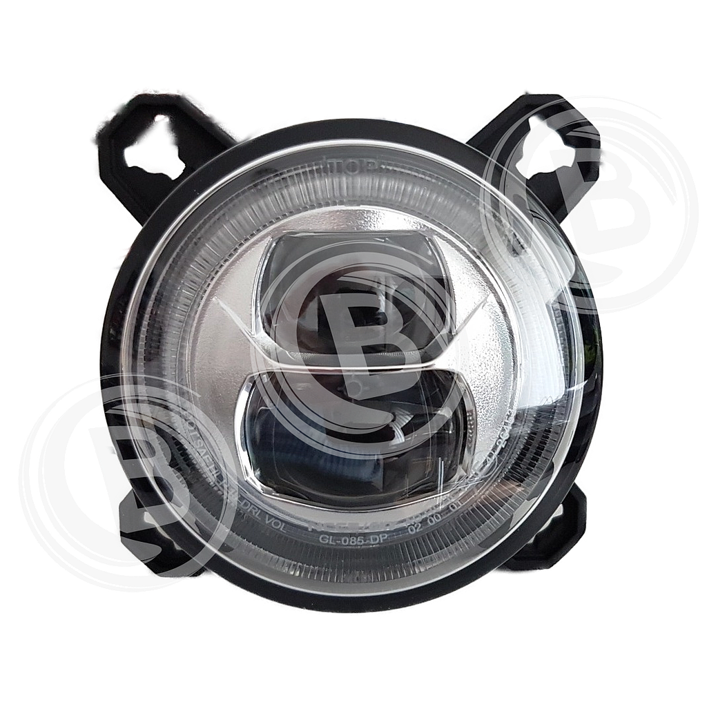 90 mm LED-Abblendscheinwerfer, G3,ECE &amp; SAE, mit Tagfahr- und Positionsleuchte