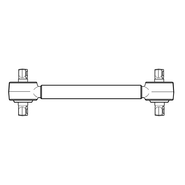 Achslenker Hinterachse 614mm 