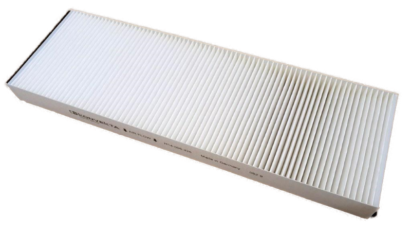 Filtre d'habitacle 520X144X35mm pour KONVEKTA