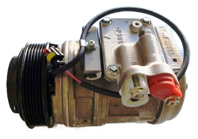 Denso-Kompressor für Bova neu Futura mit 6PK EURO 6 Rechts