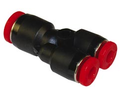 Push-in Y-connector 8mm