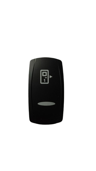 Toggle switch cover - Door1 symbol