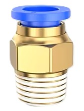 Raccord rapide pneumatique 6 mm 1/8 pouce