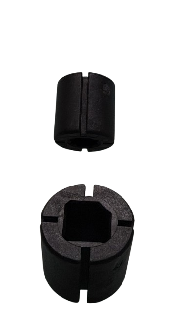 Coupling for the air damper motor